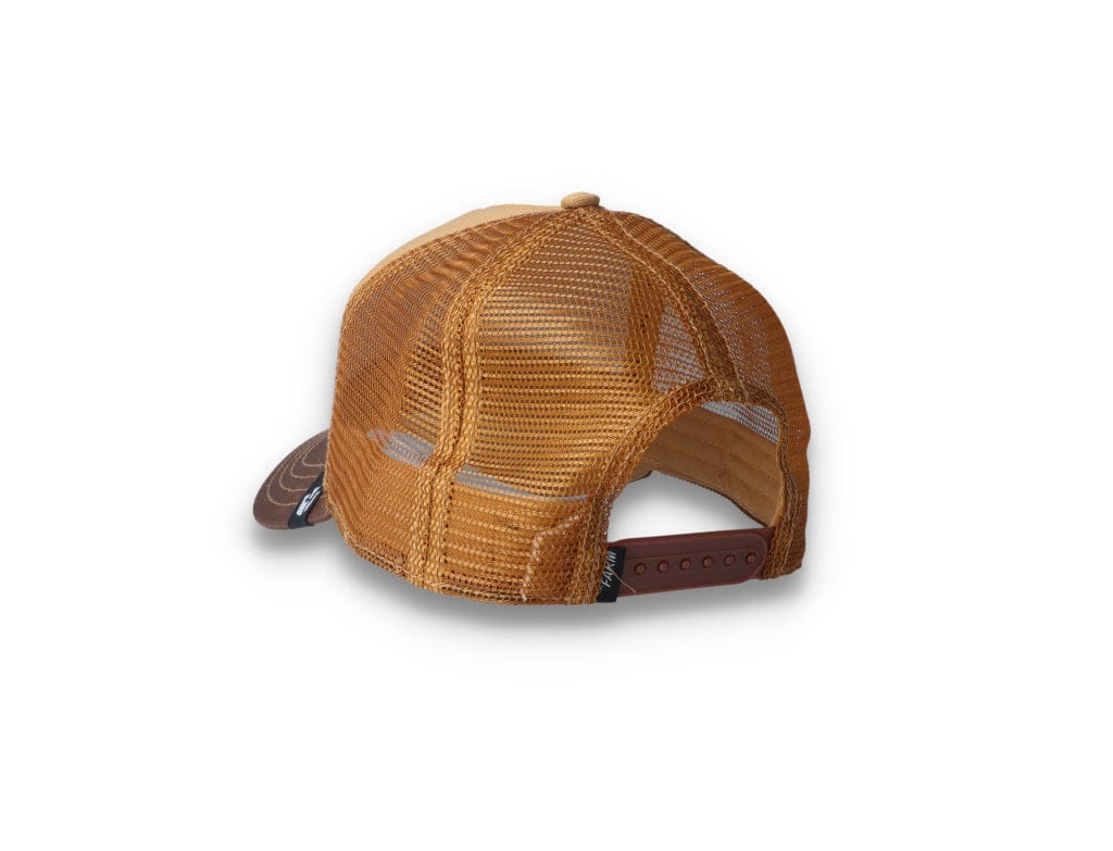 Goorin Trucker Cap The King Lion Brown - LOKK