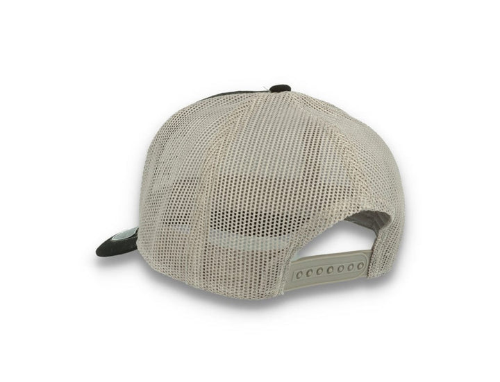 Trucker Cap Black/Grey Atlantis Rapper Canvas - LOKK