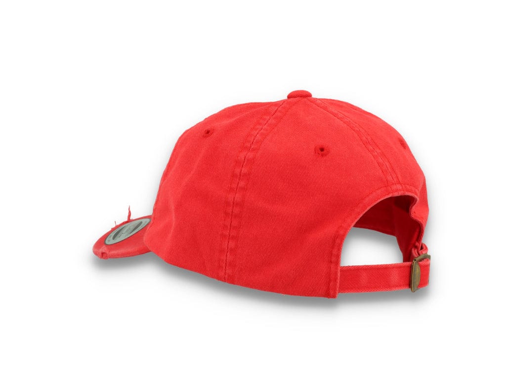 Low Profile Destroyed Cap Red 6245DC - LOKK