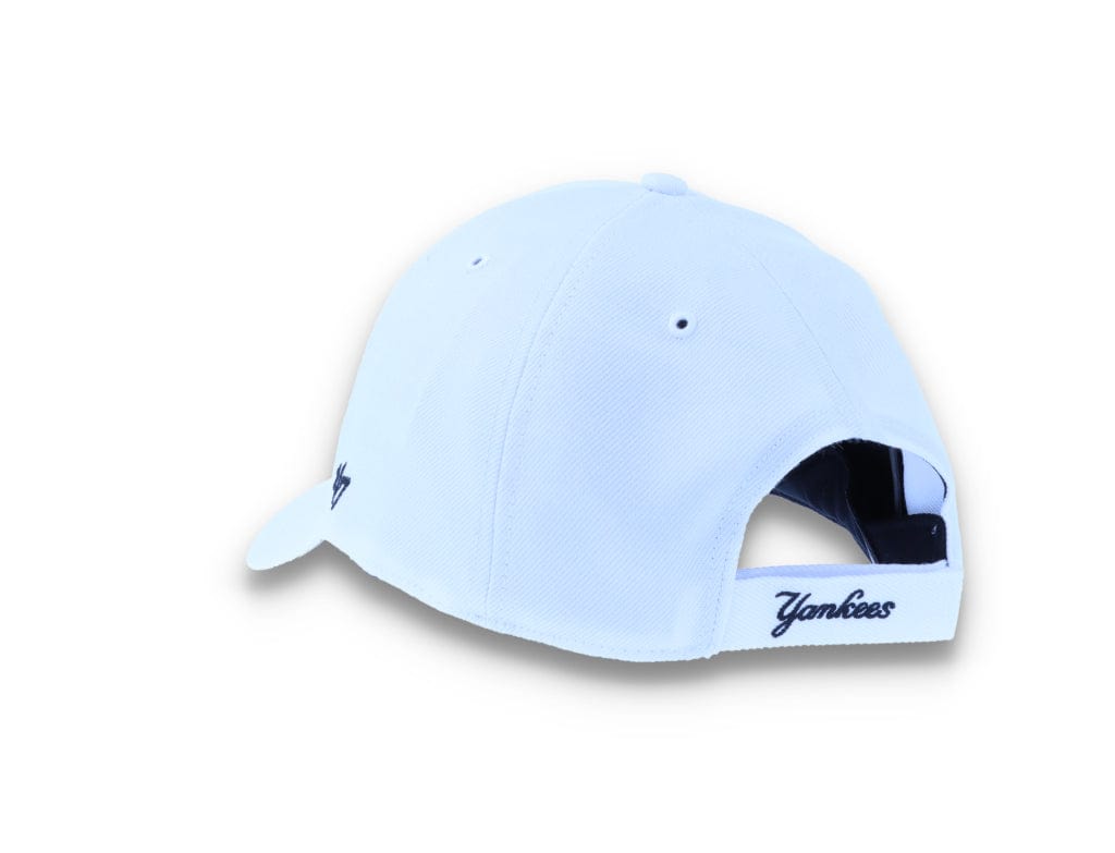 Cap New York Yankees White/Black MLB MVP Wool - LOKK