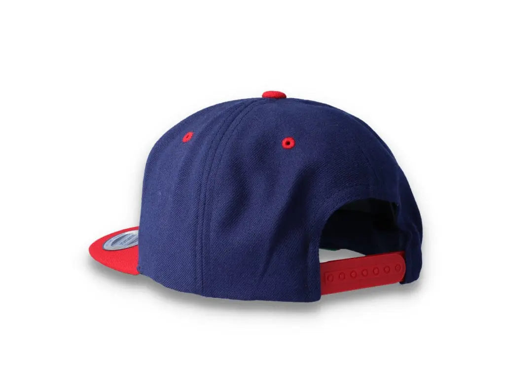 Yupoong Classic Snapback 6089MT Navy/Red - LOKK