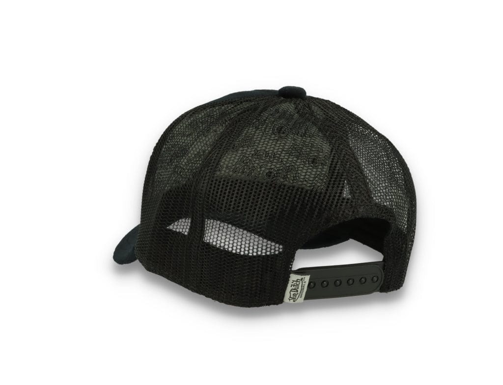 Von Dutch Trucker Cap Miami Velvet Black/Black - LOKK