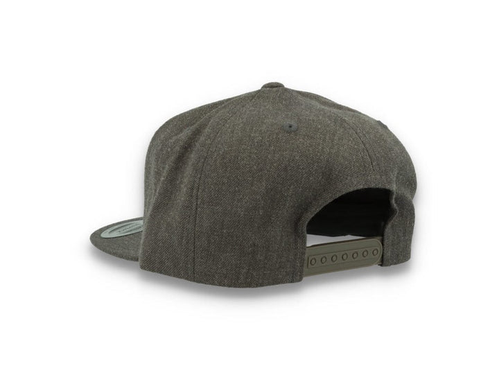 Dark Heather Grey/Dark Grey Snapback Cap - Yupoong 6089M - LOKK
