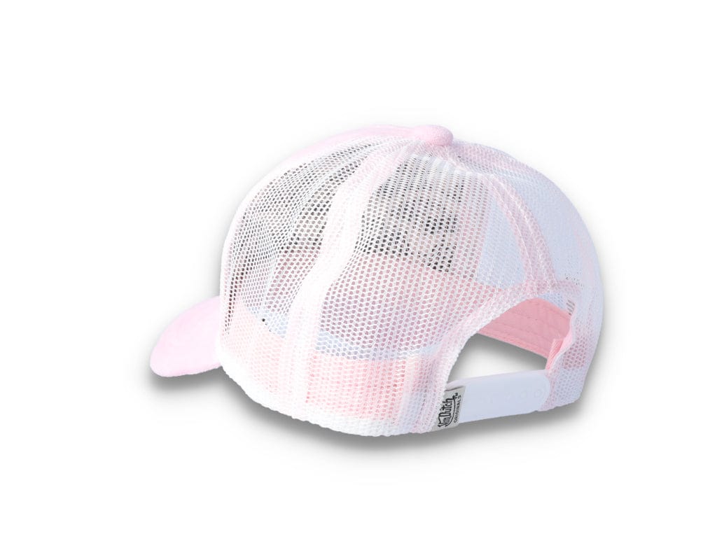 Von Dutch Trucker Cap Velvet Rose/White - LOKK