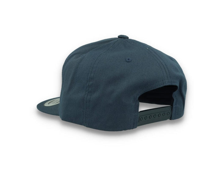 Yupoong 6502 Unstructured 5-Panel Snapback Cap Navy - LOKK