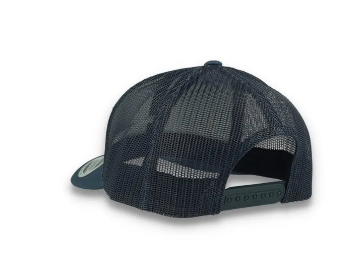 Navy Trucker Cap Retro - Yupoong 6606 - LOKK