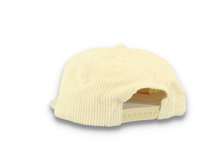 Free & Easy Don't Trip Fat Corduroy Snapback Cap Bone - LOKK