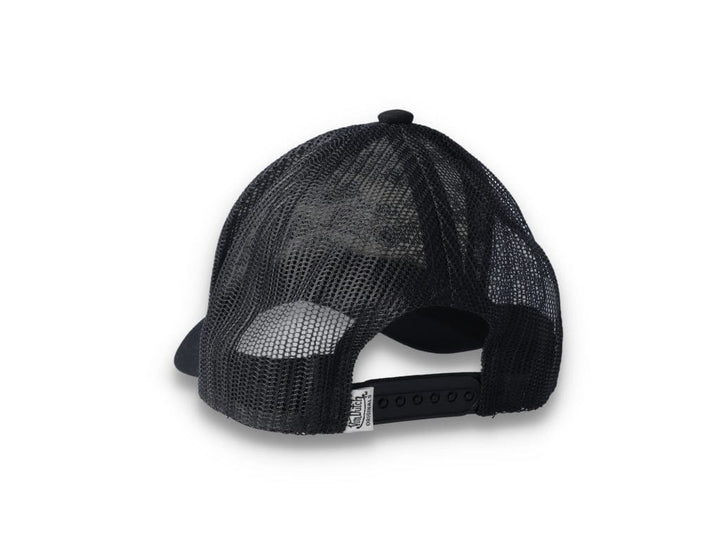 Von Dutch Trucker Cap Black/Black/White - LOKK