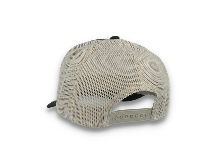 Trucker Cap Black/Grey Atlantis Rapper Canvas - LOKK