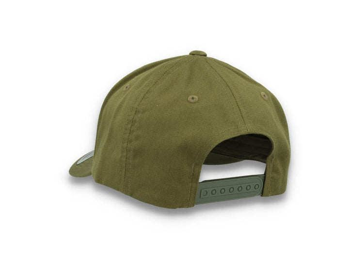 Curved Baseball Cap Snapback Buck Green - Yupoong 7706 - LOKK