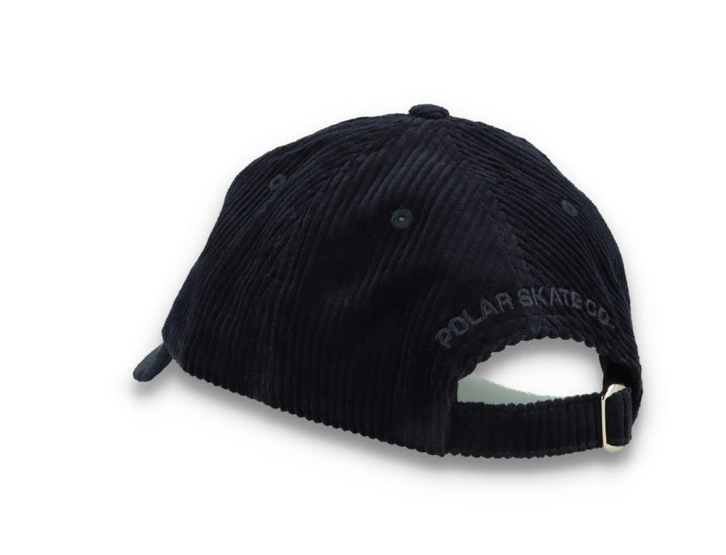 Polar Cord Stroke Logo Cap Navy - LOKK
