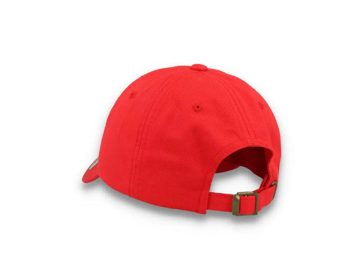 Red Dad Cap Low Profile Cotton Twill - Yupoong 6245CM - LOKK
