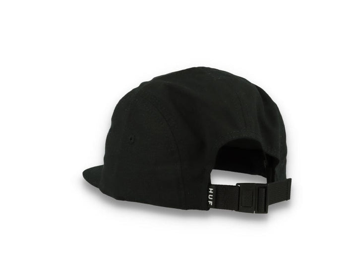 Cap 5-Panel Sort HUF Essential Box Logo Volley Black - LOKK