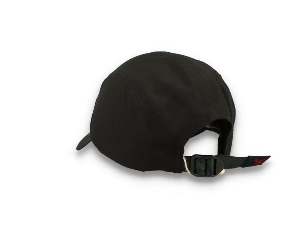 Light Ripstop Strap Cap Black