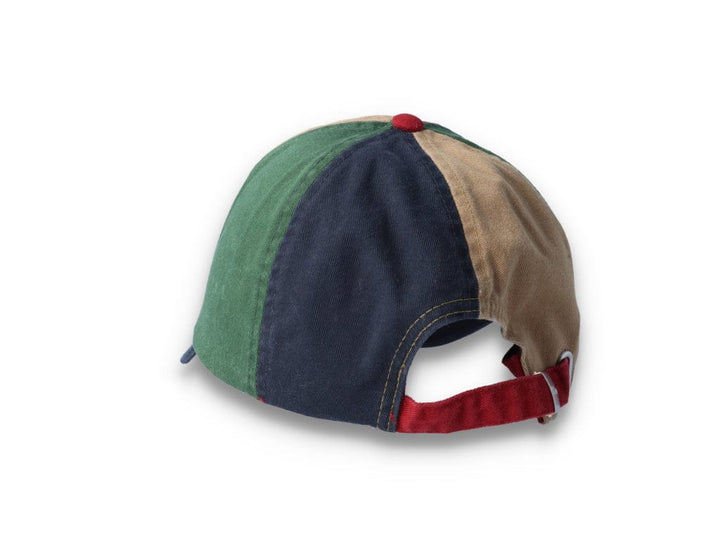 Cap Laytham Sports Cap Navy/Lobster Red/Stone - LOKK