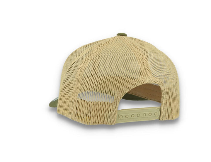 Flexfit 6606T Retro Trucker Moss Green/Khaki - LOKK
