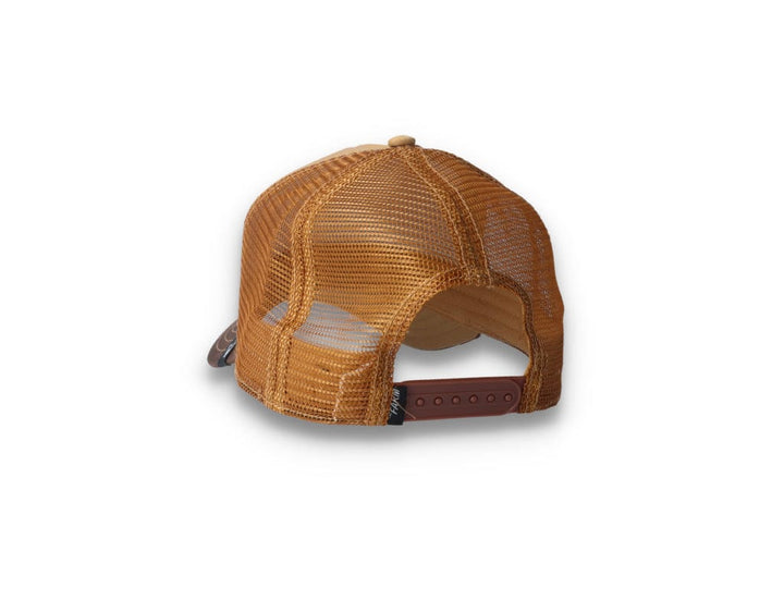 Goorin Trucker Cap The King Lion Brown - LOKK