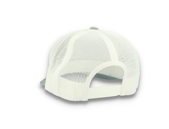 Flexfit 6606T Retro Trucker Heather Grey/White - LOKK