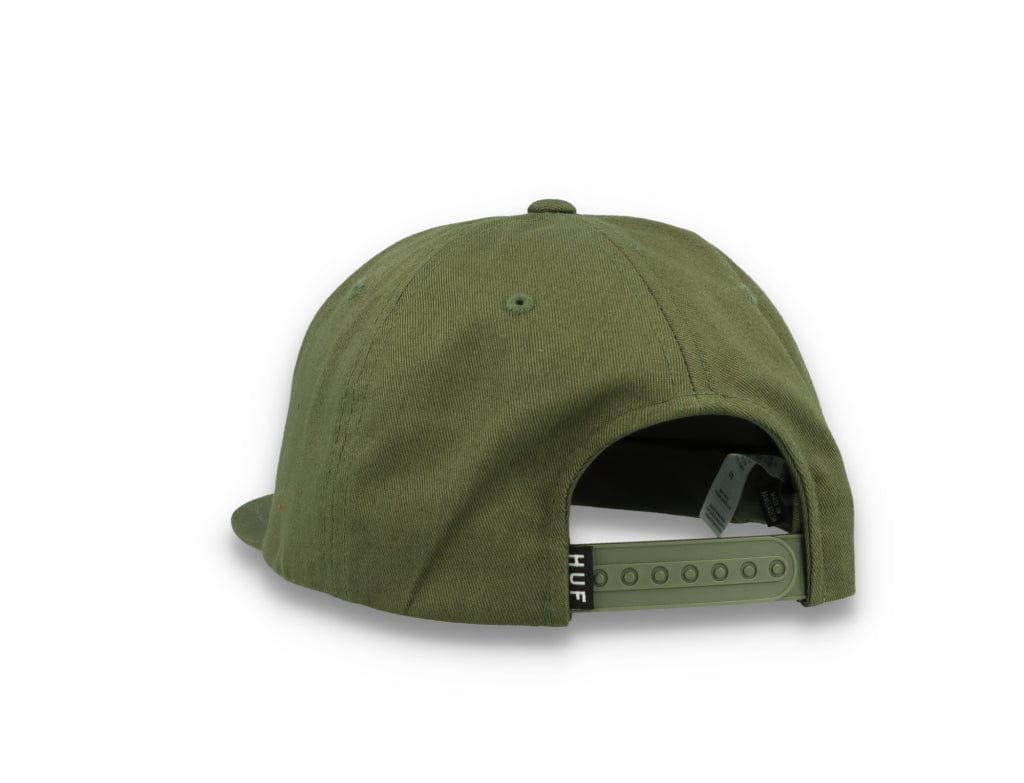 Cap Snapback Essential Unstructured Box Loden Green - LOKK