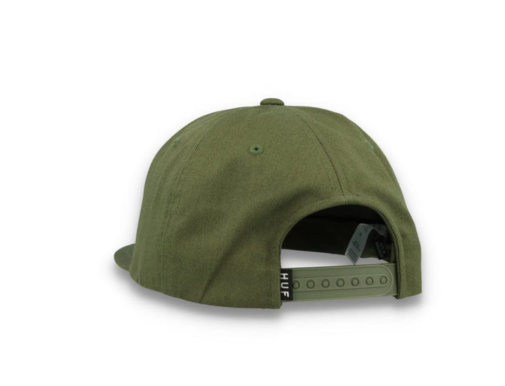 Cap Snapback Essential Unstructured Box Loden Green - LOKK