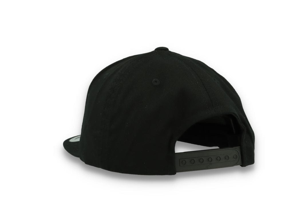 Yupoong 6089OC Organic Cotton Snapback Black - LOKK