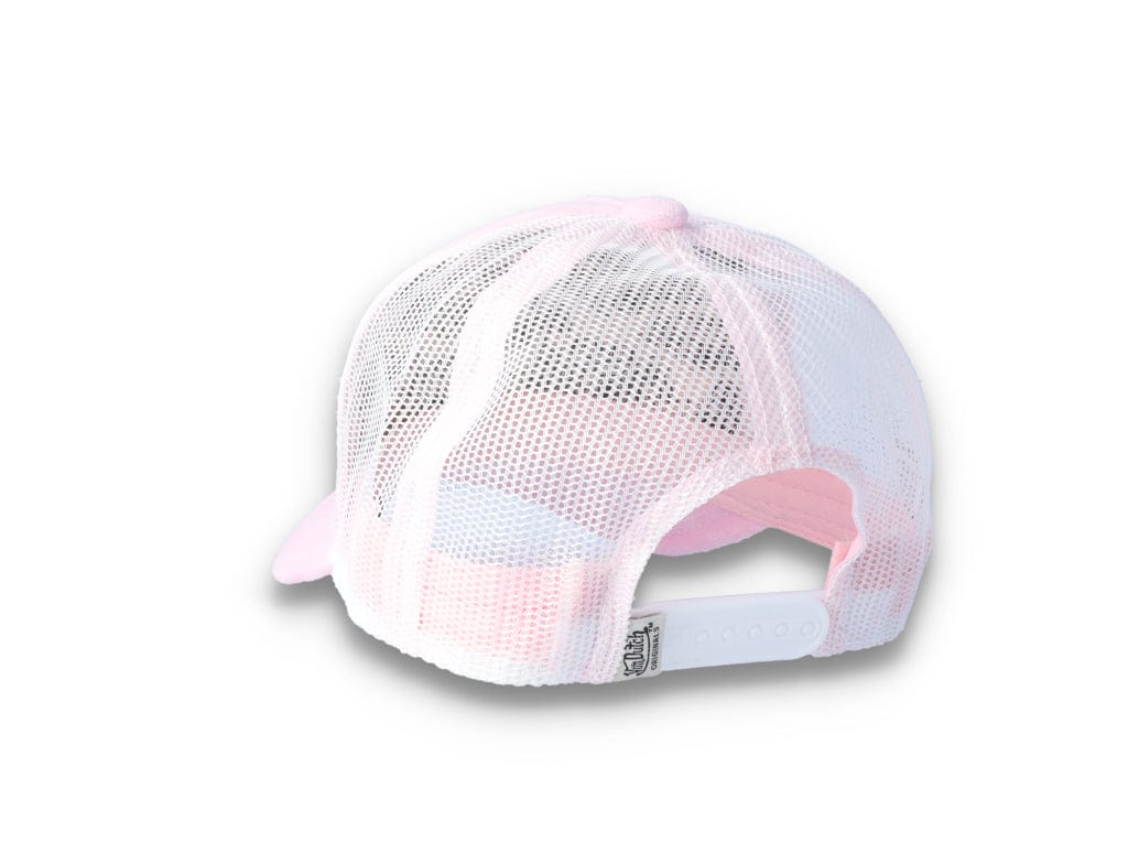 Von Dutch Trucker Cap Velvet Rose/White - LOKK