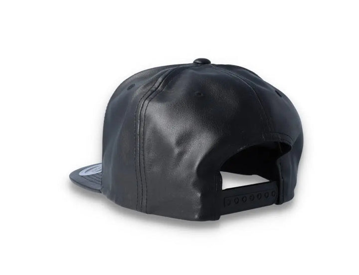 Yupoong Snapback Full Leather 6089FL Black - LOKK