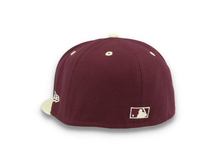 59FIFTY MLB World Series Trail Mix New York Yankees Plum/White - LOKK