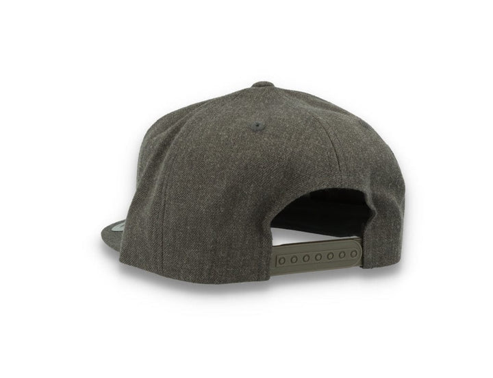 Dark Heather Grey/Dark Grey Snapback Cap - Yupoong 6089M - LOKK
