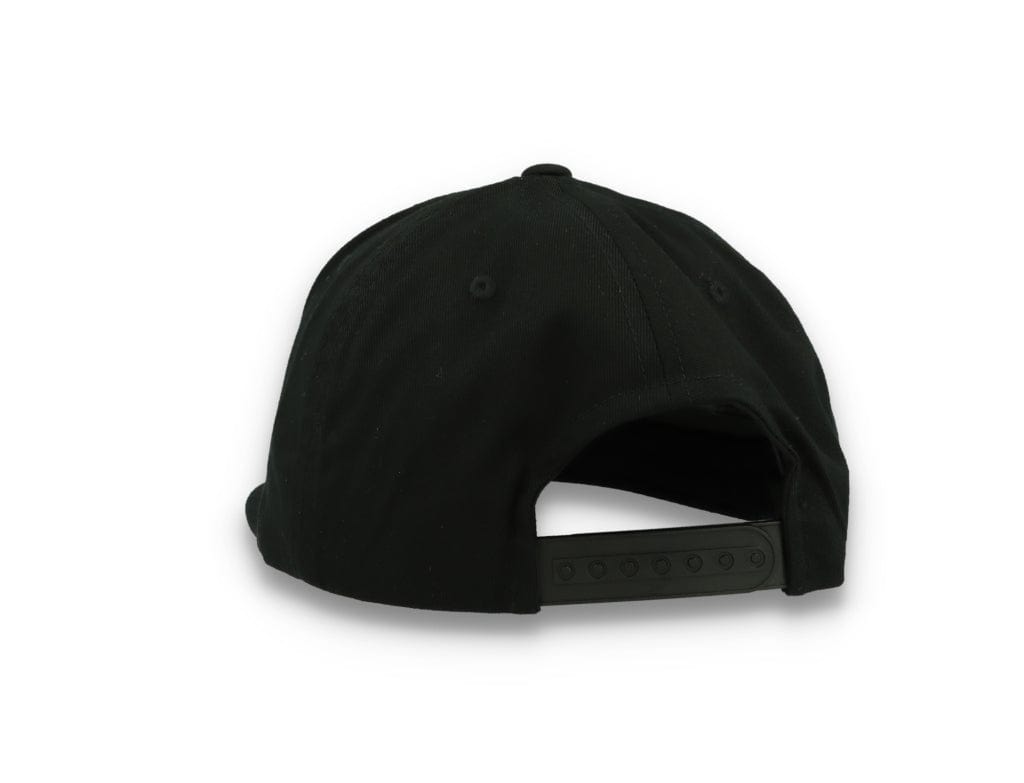 Yupoong 6089OC Organic Cotton Snapback Black - LOKK