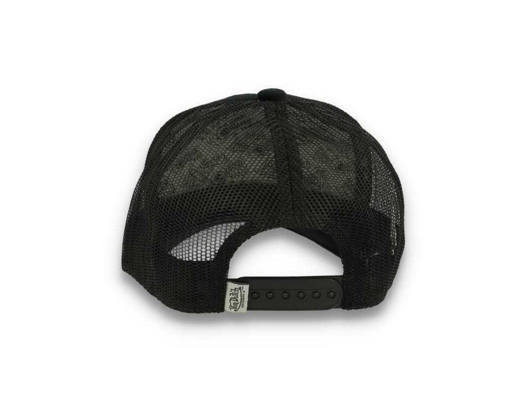 Von Dutch Trucker Cap Miami Velvet Black/Black - LOKK