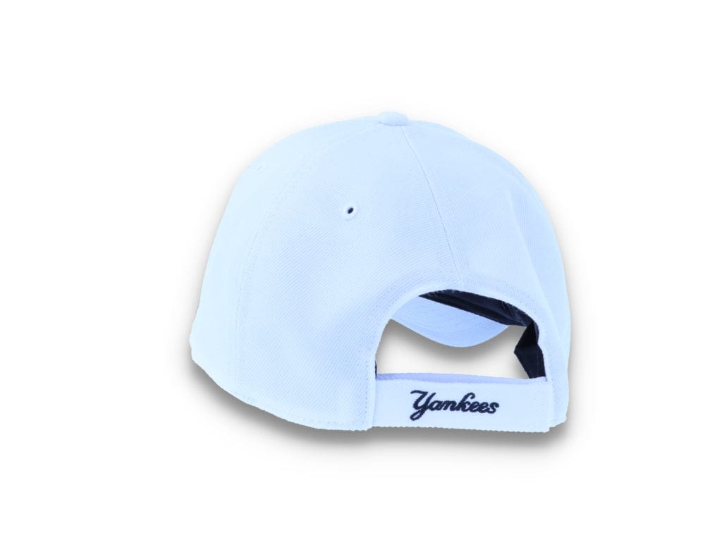 Cap New York Yankees White/Black MLB MVP Wool - LOKK