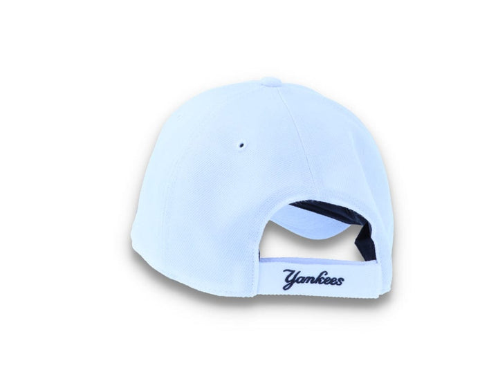 Cap New York Yankees White/Black MLB MVP Wool - LOKK