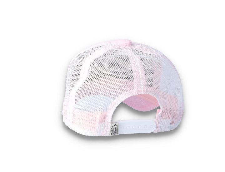 Von Dutch Trucker Cap Velvet Rose/White - LOKK