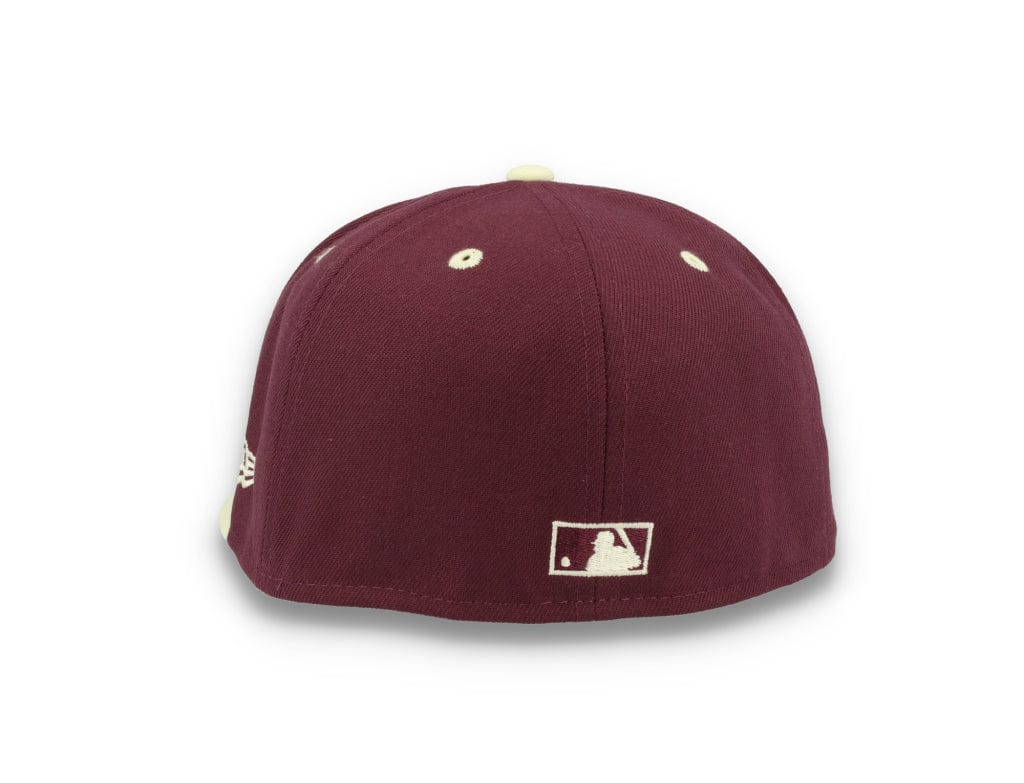 59FIFTY MLB World Series Trail Mix New York Yankees Plum/White - LOKK