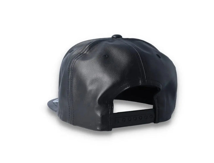 Yupoong Snapback Full Leather 6089FL Black - LOKK