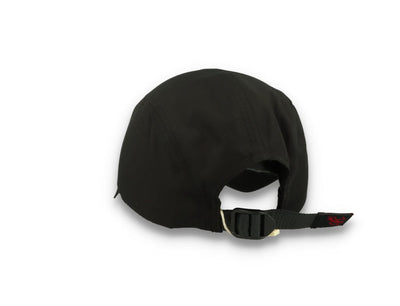 Light Ripstop Strap Cap Black