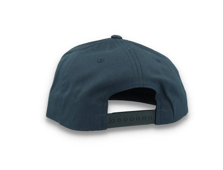 Yupoong 6502 Unstructured 5-Panel Snapback Cap Navy - LOKK