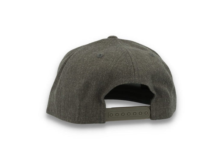 Dark Heather Grey/Dark Grey Snapback Cap - Yupoong 6089M - LOKK