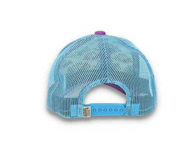 Von Dutch Trucker Cap Velvet Lilac/Blue