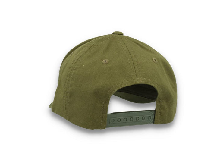 Curved Baseball Cap Snapback Buck Green - Yupoong 7706 - LOKK