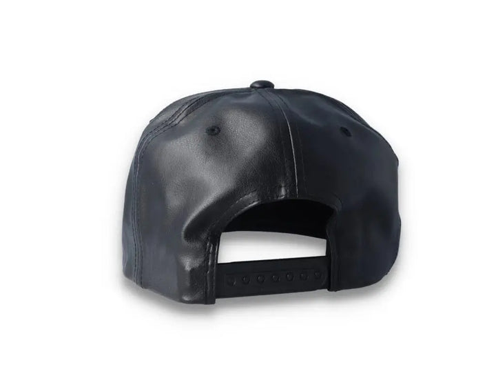 Yupoong Snapback Full Leather 6089FL Black - LOKK