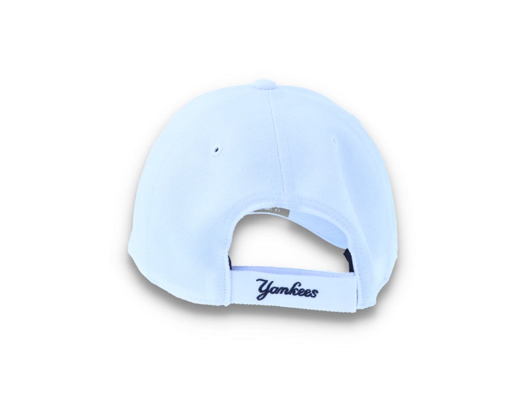 Cap New York Yankees White/Black MLB MVP Wool - LOKK
