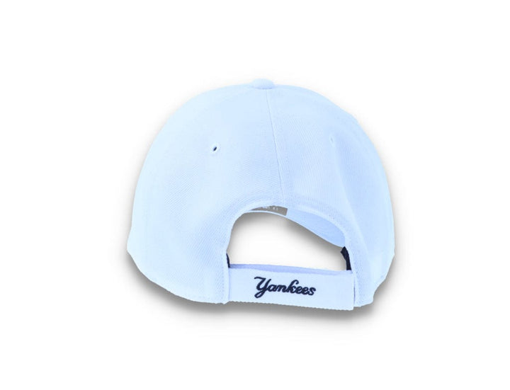 Cap New York Yankees White/Black MLB MVP Wool - LOKK