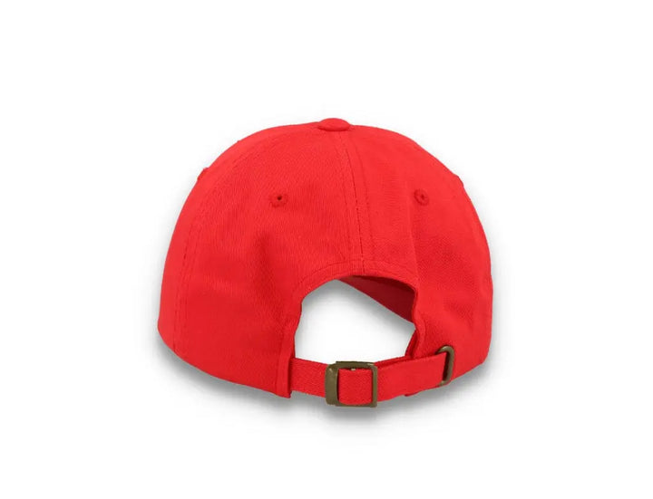 Red Dad Cap Low Profile Cotton Twill - Yupoong 6245CM - LOKK