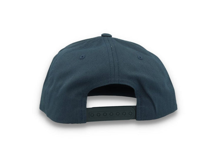 Yupoong 6502 Unstructured 5-Panel Snapback Cap Navy - LOKK