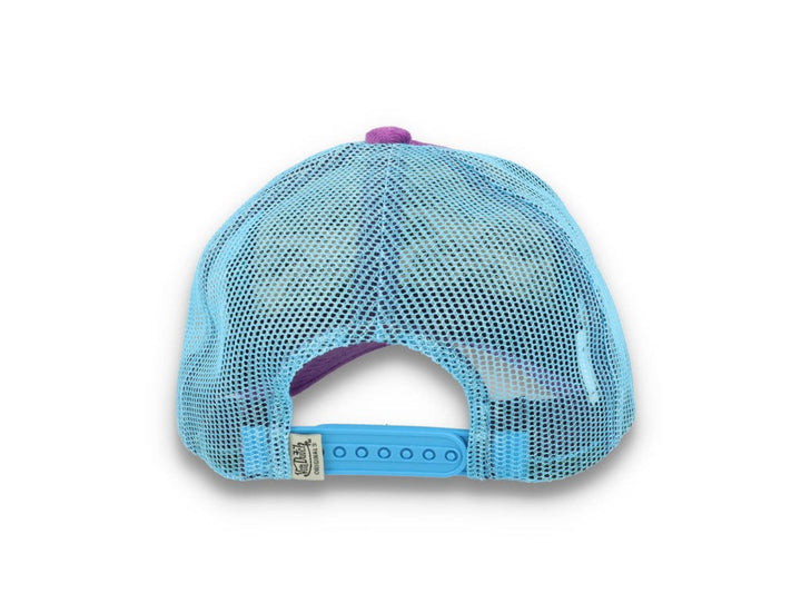 Von Dutch Trucker Cap Velvet Lilac/Blue - LOKK
