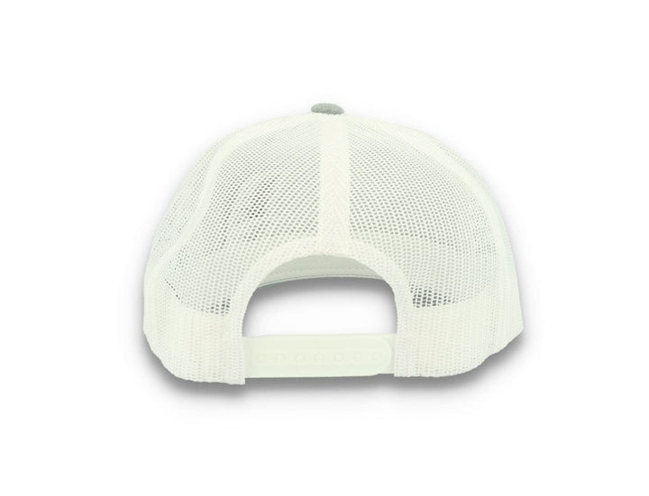 Flexfit 6606T Retro Trucker Heather Grey/White - LOKK