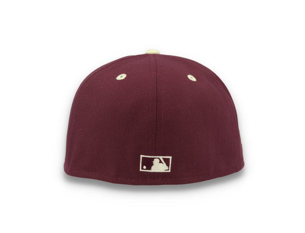 59FIFTY MLB World Series Trail Mix New York Yankees Plum/White - LOKK