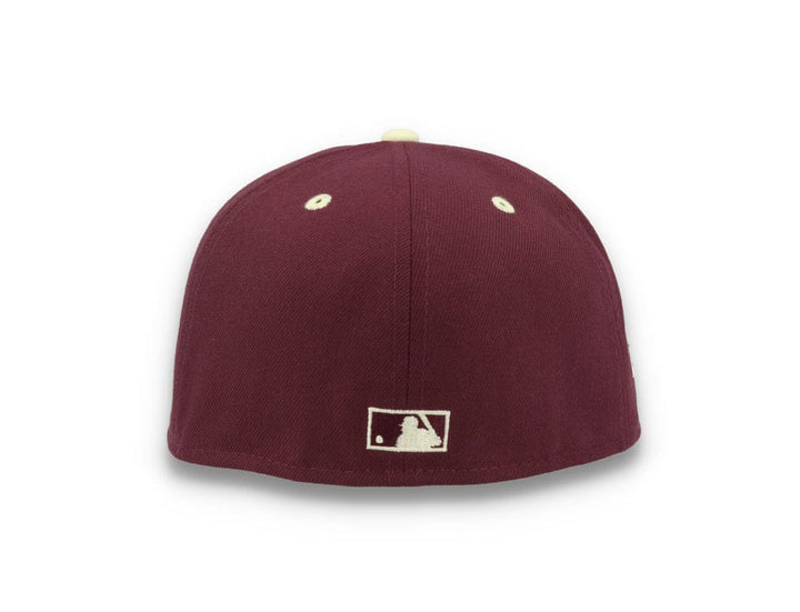 59FIFTY MLB World Series Trail Mix New York Yankees Plum/White - LOKK